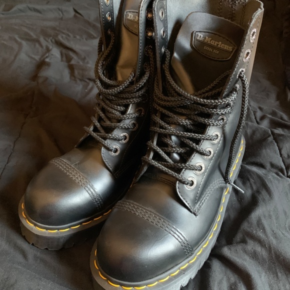 Doc martens steel toe boots main image 4